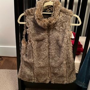 Zara Faux Fur Vest